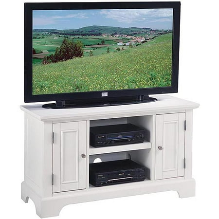 Home Styles Naples White Flat Panel TV Stand, for TV's up to 47