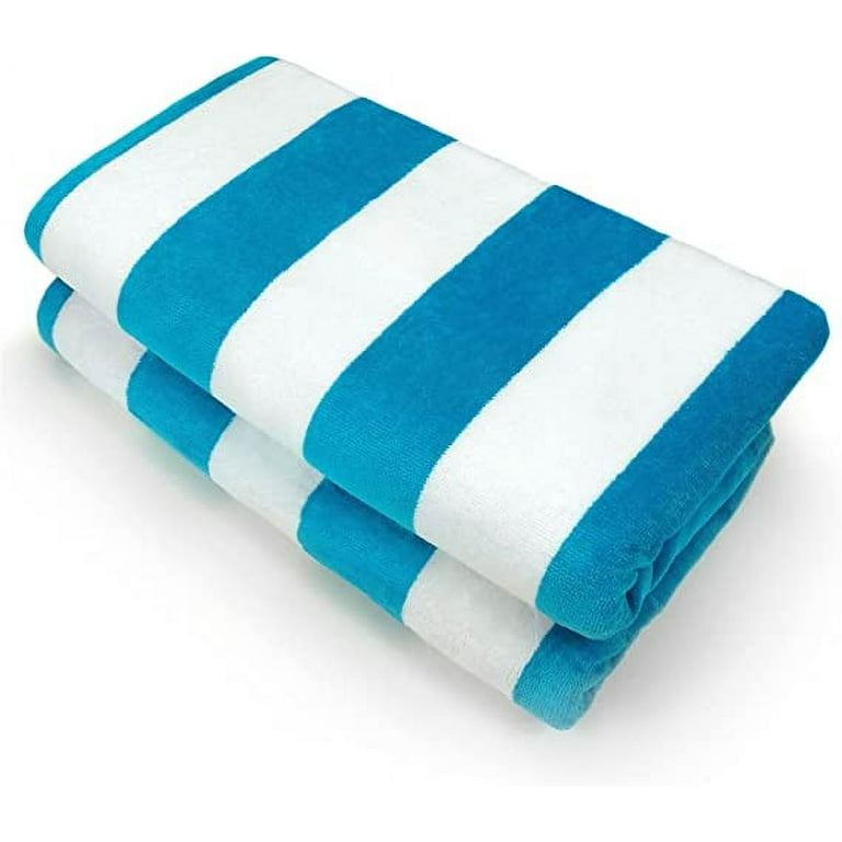 Bellagio Resort & Casino Dobby Weave Striped Trim Towel Set