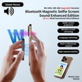thumbnail image 2 of ZOUBAOQ Smartphone Wireless Display Adapter - 4 Ips Screen With Speaker For Live Streaming & Selfie B7d1, 2 of 8