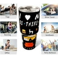 thumbnail image 6 of 30 oz Stainless Steel Tumbler with Lids,Funny Fans Lovers Merchandis,Friendship Gifts, Coffee Mugs Double Walled Insulated Tumbler Travel Coffee Cup Keeps Drinks Cold & Hot, 6 of 6