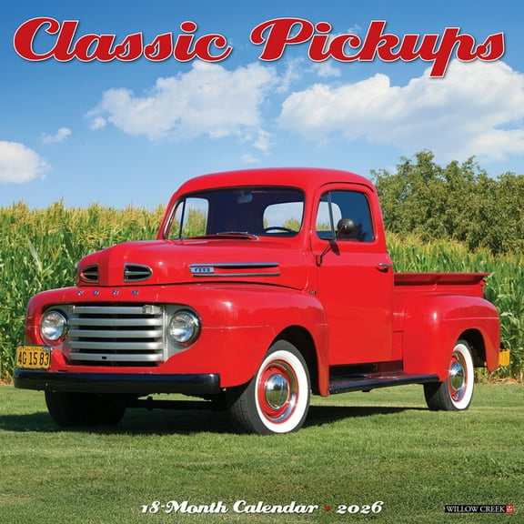 Classic Pickups 2026 Wall Calendar, (Paperback)