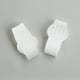 thumbnail image 5 of Bandas Tacón Fútbol Cortada Encaje Silicone () White, 5 of 7