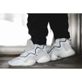 thumbnail image 1 of Adi-das Originals Crazy BYW Men's Size 10 Basketball Shoes CQ0992 White Purple, 1 of 6