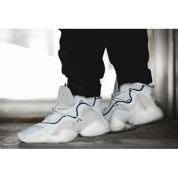 Ad-id-as Originals Crazy BYW Men's Size 10.5 Basketball Shoes CQ0992 White Purple