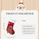 thumbnail image 5 of Medias navideñas personalizadas KAIYANG grandes vintage adornos colgantes para chimenea alce rojo, 5 of 5