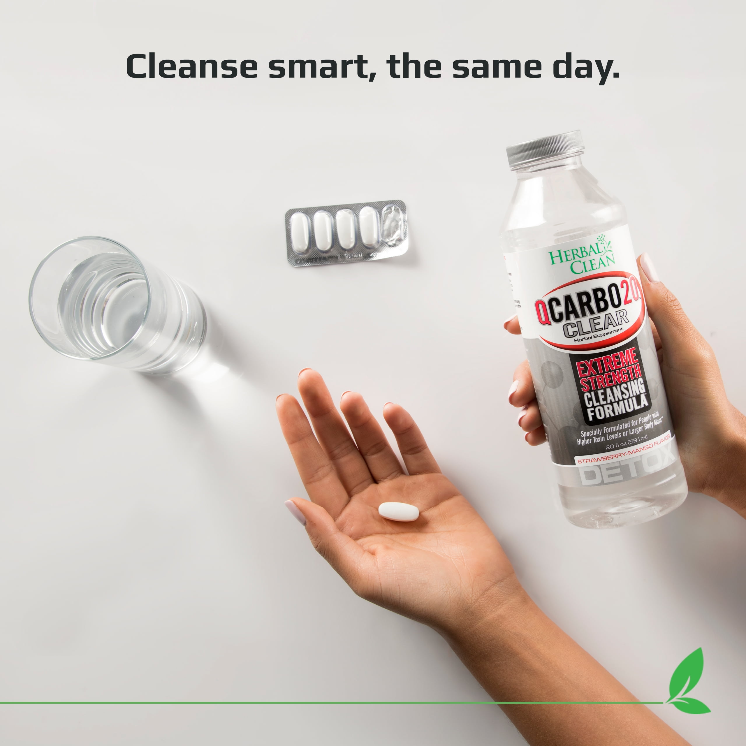 How Fast Does Herbal Clean Qcarbo20 Work