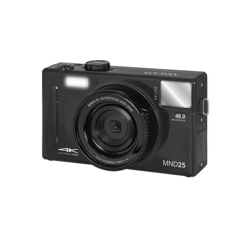 Minolta MND25 48 MP Digital Zoom Camera, 4K Ultra HD Video Minolta MND25 48 MP Digital Zoom Camera, 4K Ultra HD Video