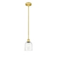 thumbnail image 4 of 616-1S-PC-G558-6SDY Innovations Lighting Bella - 1 Light Stem Hung Mini Pendant In Industrial Style-9 Inches Tall and 5.5 Inches Wide-Polished Chrome, 4 of 7