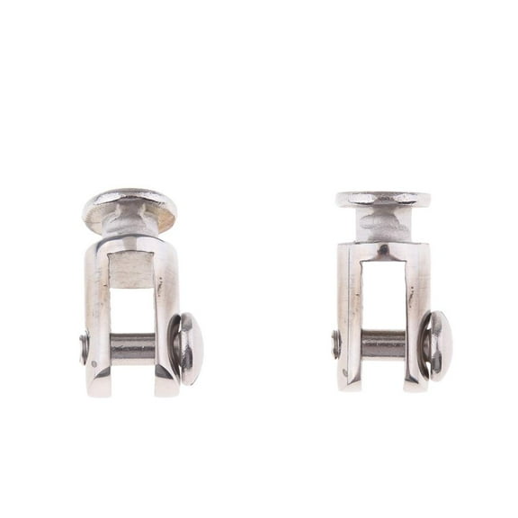 2 x 316 Stainless Steel Quick Release Post Universal Boat Bimini Top