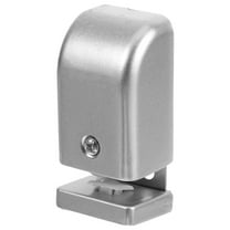 Glass Door Swing Stopper Shower Door Bumpers Sliding Glass Door Guide Silver