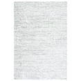 thumbnail image 2 of SAFAVIEH Berber Dacre Abstract Shag Area Rug, 4'5" x 6'5", Ivory/Light Grey, 2 of 8