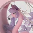thumbnail image 1 of Flamingo Lamp Wall Mountable Double Sided Transparent Romantic Battery Powered Resin Pink Flamingo Figurines, 1 of 3