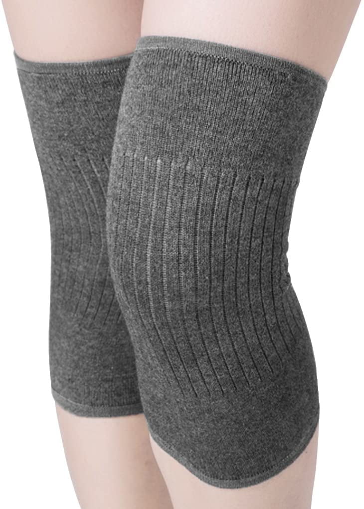 Womens Mens Winter Knee Brace Leg Knee Warmers Sleeve Wrap Stretchy