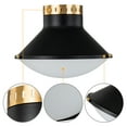 thumbnail image 6 of C Cattleya Matte Black Color Temperature Selectable 3000K/4000K/5000K Dimmable LED Flush Mount, 6 of 7