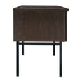 thumbnail image 3 of Jefferson Engineered Wood Executive Desk with Power in Espresso Finish, 3 of 11