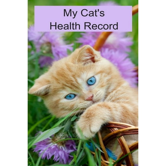My Cat's Health Records, (Paperback)
