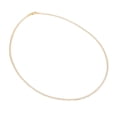 thumbnail image 1 of Cadena Marinera Bitono 3mm Unisex 55cm Oro Italiano Ametrinaa 10k, 1 of 5