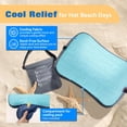 thumbnail image 3 of Almohada inflable de playa Pillow Hikenture con funda extraíble, 3 of 6