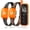 2x Dogs (Orange), variant on Dog Shock Collar - 2600FT Dog Training Collar with Remote, 3 Modes(Beep/Vibration/Shock), Security Lock, IP68 Waterproof Rechargeable E-Collar for 10-120lbs All Breeds (Purple)