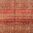 thumbnail image 1 of Ahgly Company Indoor Square Abstract Orange Abstract Area Rugs, 5' Square, 1 of 6