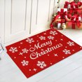 thumbnail image 4 of jieadkavo Polyester carpet Christmas Star Outdoor Doormat Snowflake Christmas Text Carpet Carpet 1x carpet Rollback, 4 of 7