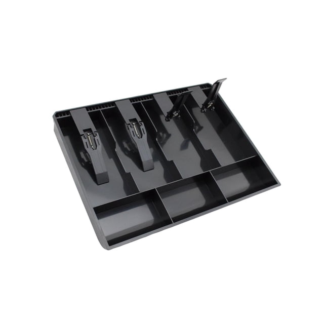 Yuarrent Bandeja versátil para insertar cajones de caja registradora con clip para supermercados, tiendas y hoteles Almacenamiento y organización del hogar