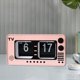 thumbnail image 5 of Retro Style Clock Reloj de escritorio de que no hace tictac para el dormitorio 175x7x93 CM Zulema Reloj con volteo automático, 5 of 8