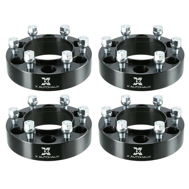 Adaptadores de Rueda Unique Bargains 6x5.5 Negro 4uds 1.5'' Grosor