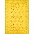 thumbnail image 1 of Ahgly Company Indoor Rectangle Persian Yellow Traditional Area Rugs, 5' x 8', 1 of 4