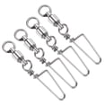 thumbnail image 1 of Unique Bargains 92LBS Roulements à Billes en Acier Inoxydable Pêche Snap Pivotants, 20 Pack, 1 of 5