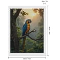 thumbnail image 2 of Diamond Art Kits for Adults, Parrot Perched Sunrise Forest Scene 5D Diamond Painting Kits for Adults Beginners, DIY Full Drill Diamond Painting, Gem Art and Crafts 12x16, 2 of 7