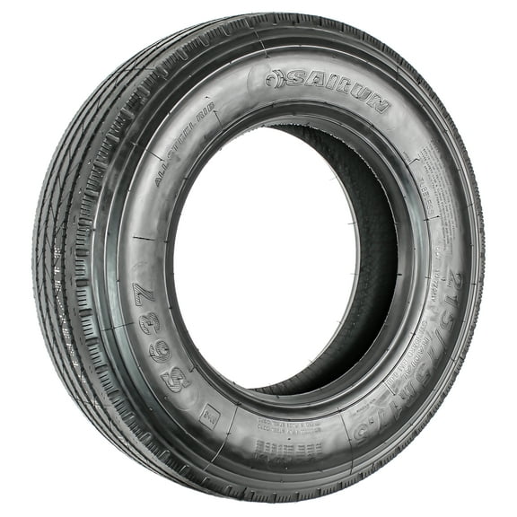 eCustomrim Sailun Radial Trailer Tire 215/75R17.5 17.5 Inch Load Range H Heavy Duty S637