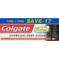 thumbnail image 4 of 2 X Colgate Total Charcoal Toothpaste - 120 g x 2, 4 of 4