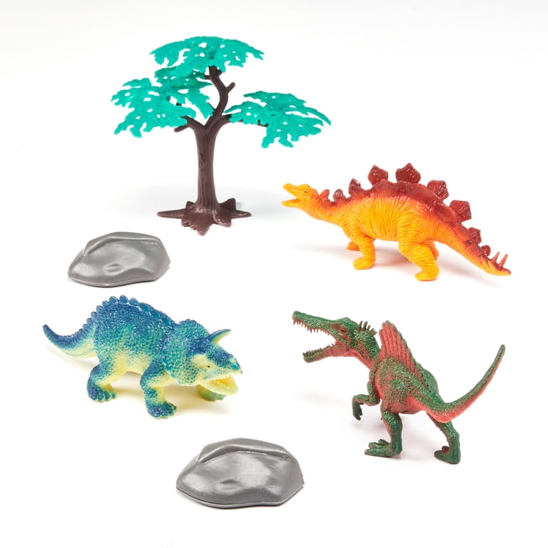 Adventure Force 55-Piece Jumbo Bucket Play Set, Dinosaurs