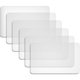 thumbnail image 1 of Boao 6 Piezas Manteles Individuales De Plástico Transparente Para Mesa De Comedor Tapetes De Mesa Resistentes Al Calor Protector Lavable De 15,7 X 11,8 Pulgadas Para Comedor Cocina, 1 of 1