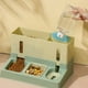 thumbnail image 4 of Dispensador de comida para perros con estación de alimentación de ventana transparente Comedero automático para mascotas Verde Zulema Alimentador Automático, 4 of 8