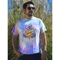 thumbnail image 2 of Teddy Bear Hand Drawn Smile Tie Dye Spiral Men -Image by Shutterstock, Male XX-Large, 2 of 4