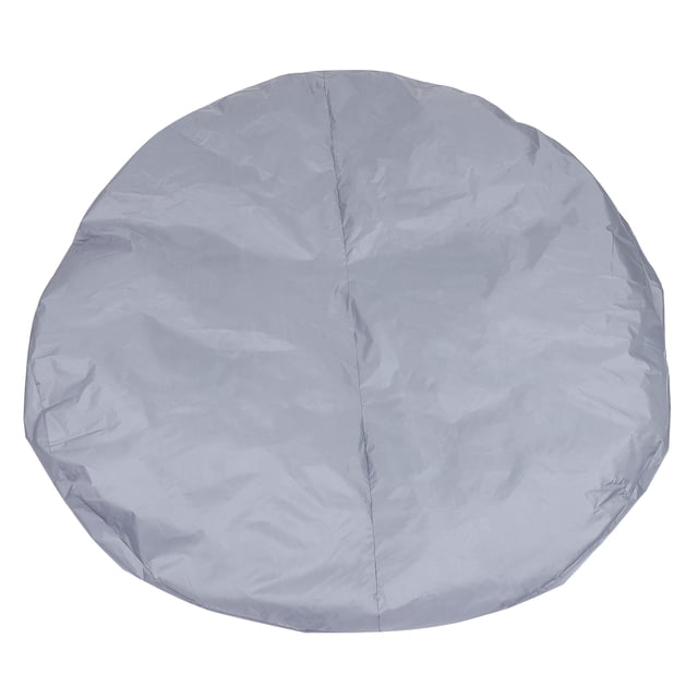 MasteelfCA 1 Pce Housse Ronde pour Spa, Housse de Spa Extérieure Imperméable, Housse Antipoussière pour Piscine