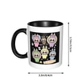 thumbnail image 3 of Labubu Cute Coffee And Tea Mug - Ceramic Coffee Mugs For Women And Men, 3 of 5