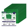 thumbnail image 1 of Cartulina con purpurina SANZIX, color verde, 300 g/m², 12 x 12, 30 hojas, 1 of 7