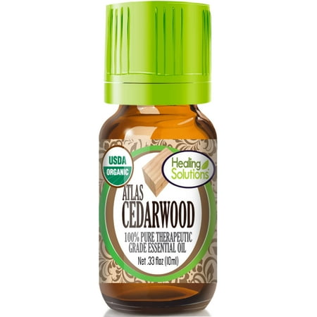 Organic Atlas Cedarwood Essential Oil (100% Pure - USDA Certified Organic) Best Therapeutic Grade Essential Oil - (Best Herbal Sleep Aid Uk)