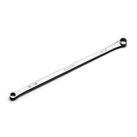 UPC: 0886352118125 | Capri Tools 5/16 x 3/8 in. 0 Degree Offset Extra Long Box End Wrench