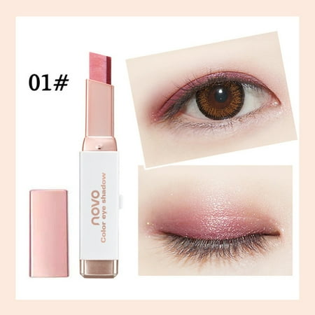 New Quick Eyes Cream Shadow - iLH Mallroom New Gradient Two-Color Eye Shadow Stick Shimmer Palette Eye Cream Pen