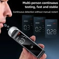 thumbnail image 3 of maskred ABS Automatic Alc-ohol Tester Tester Alco-hol Tester Rechargeable Breathalyzer Alco-hol Test Tools Easy Green, 3 of 6
