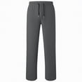 thumbnail image 5 of TAmten Boy Pants Size 10-12 Boys Baggy Sweatpants Open Bottom Straight Wide Leg Athletic Joggers Casual Drawstring Elastic Waist Sweat Pants with Pockets(Dark Gray,9-10 Years), 5 of 5