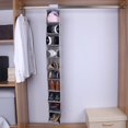 thumbnail image 3 of Zapatero colgante Sailing 10 compartimentos Estante para almacenamiento de zapatos, 3 of 5