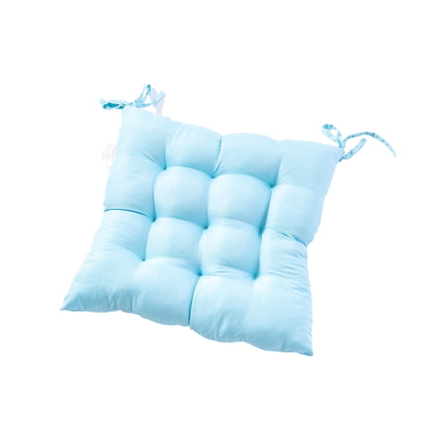 Kearding Cómodo cojín para silla de comedor, textura suave y asiento de oficina de jardín de alta resistencia para el hogar Decoración del hogar Cielo azul 40x40
