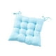 thumbnail image 2 of Wosthever Poliéster fijado a las sillas Cojín para sillas - Estabilidad y sin deslizamiento Comedor Jardín Oficina Asiento Decoración del hogar Cielo azul 40x40, 2 of 6