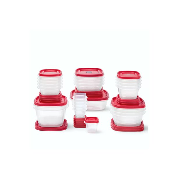 Rubbermaid 50Piece EasyFindLids Vented Food Storage Set