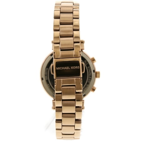 Michael Kors Women's Sofie MK6576 Rose-Gold Stainless-Steel Japanese Chronograph Fashion Watch